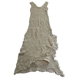 AKEP Knit Dress in Cream